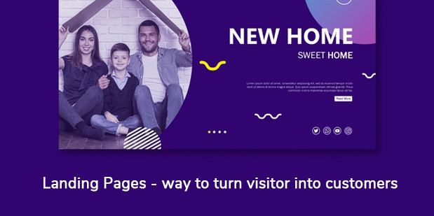 Landing Pages- way to turn visitor into customers