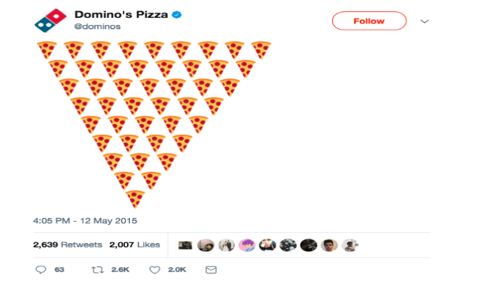 domino's pizza emoji