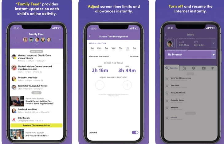 Netnanny iPhone Monitoring