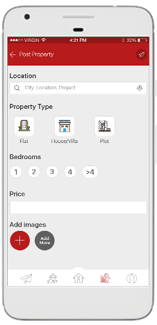 real estate & property mobile app