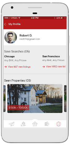 real estate & property mobile app