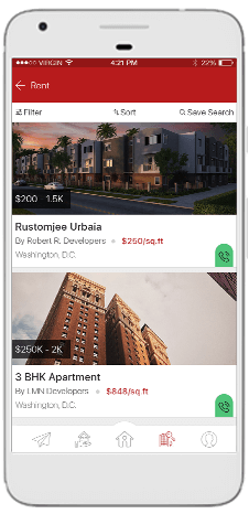 real estate & property mobile app