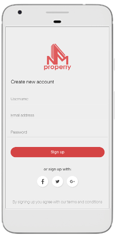 real estate & property mobile app